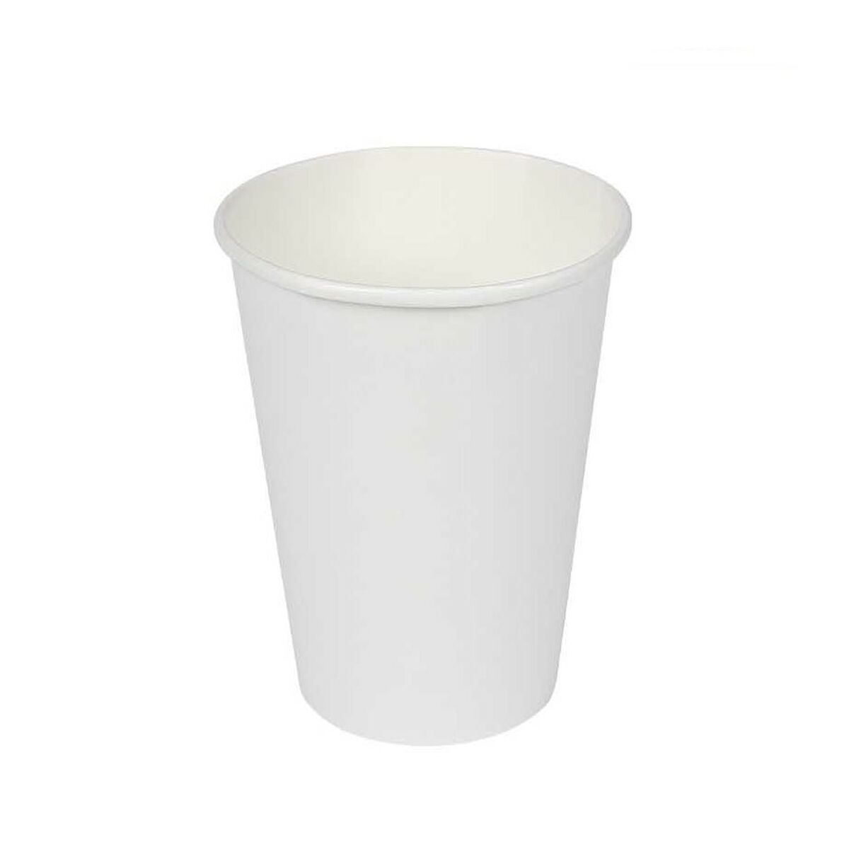 Glasset Algon Papp Engångsanvändning Vit 330 ml 50 antal