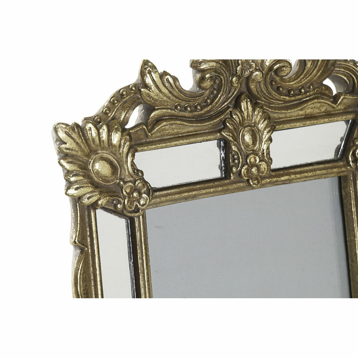 Fotoram DKD Home Decor Champagne Harts Glas Speglar Shabby Chic 16 x 2 x 25 cm - 2