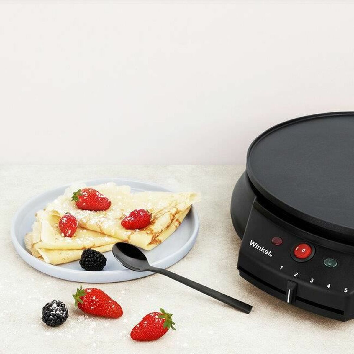 Pannkaksmaskin Winkel 1000 W Svart - 2