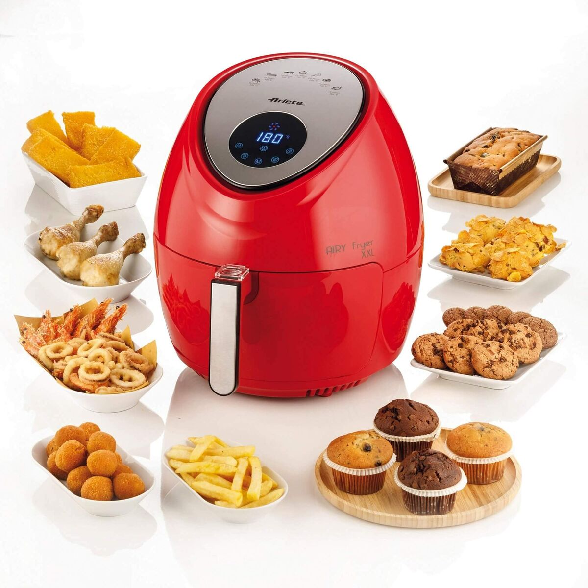 Oljefri Fritös Ariete 4618 Röd 1800 W 5,5 L - 2