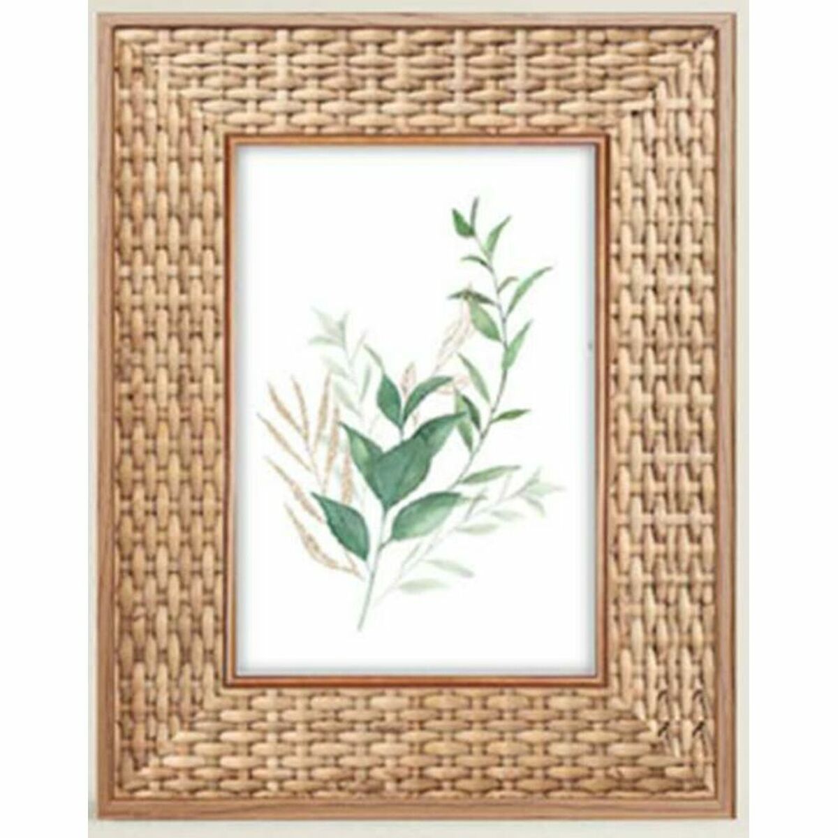 Fotoram DKD Home Decor Naturell Trä Trä MDF 26,5 x 2,5 x 32 cm - 2