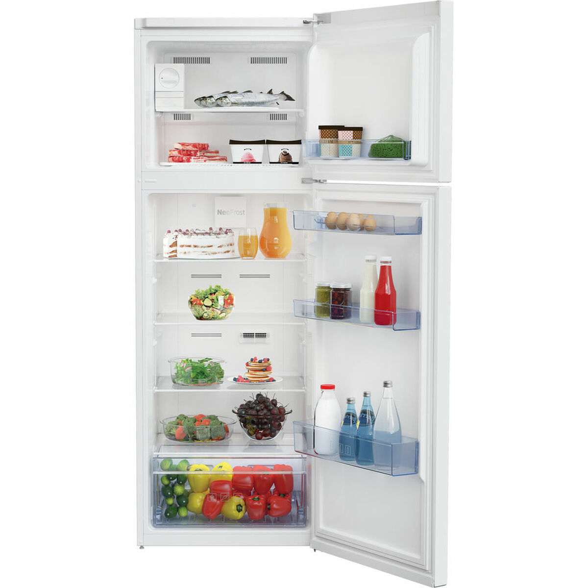 Kylskåp BEKO RDNE350K30WN Vit Fristående (172 x 60 cm) - 7