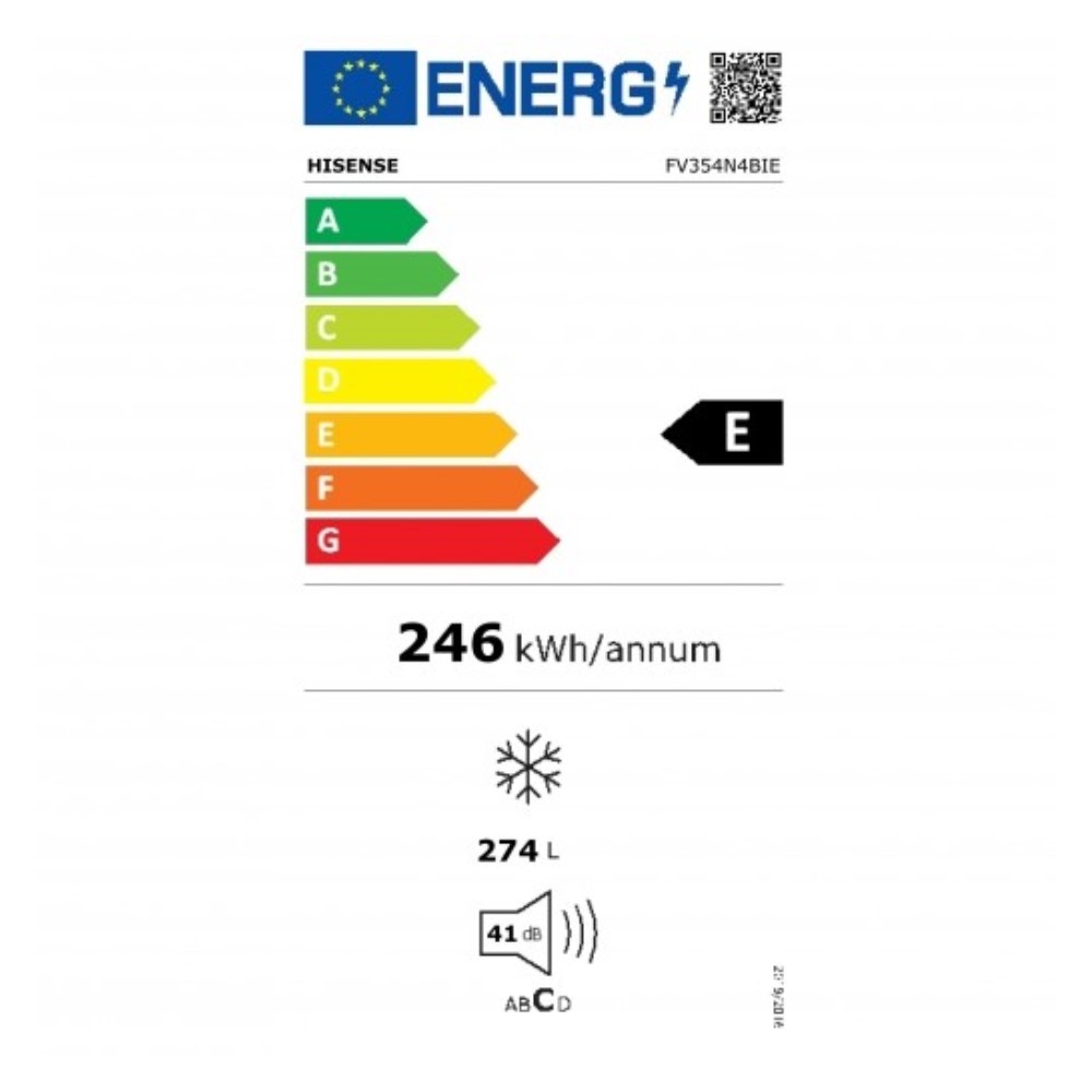 Frys Hisense 20002746 Stål (185 x 59,5 cm) - 2