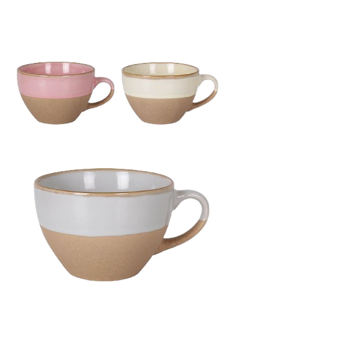 Set med kaffekoppar La Mediterránea Anelo 425 ml 6 Delar