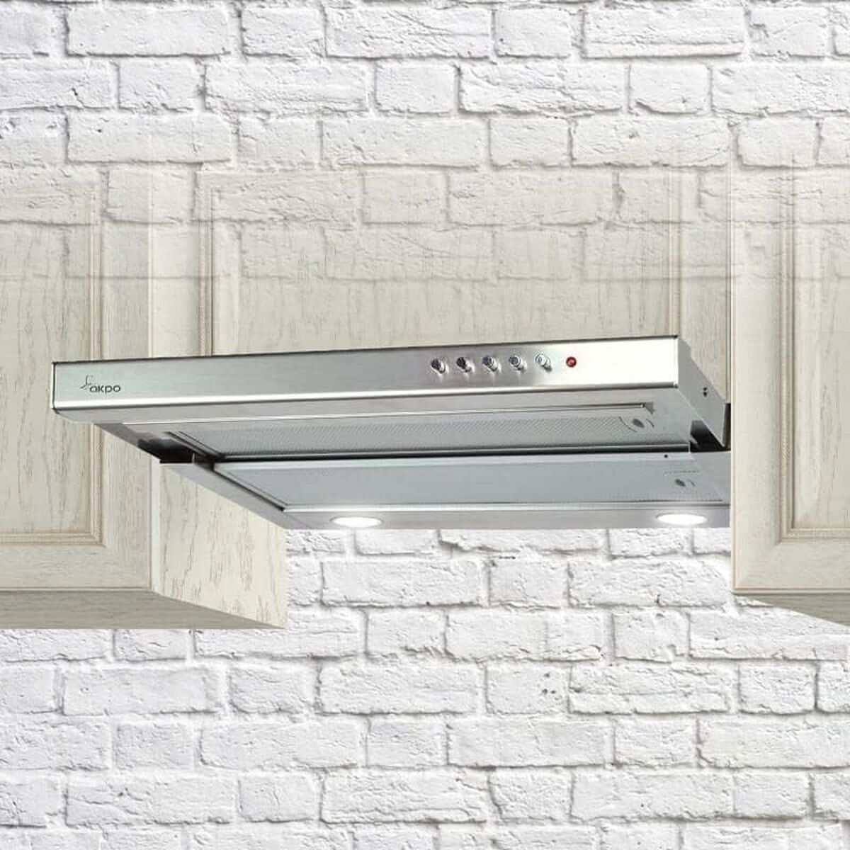 Konventionell fläkt Akpo WK-7 Light Silvrig Stål