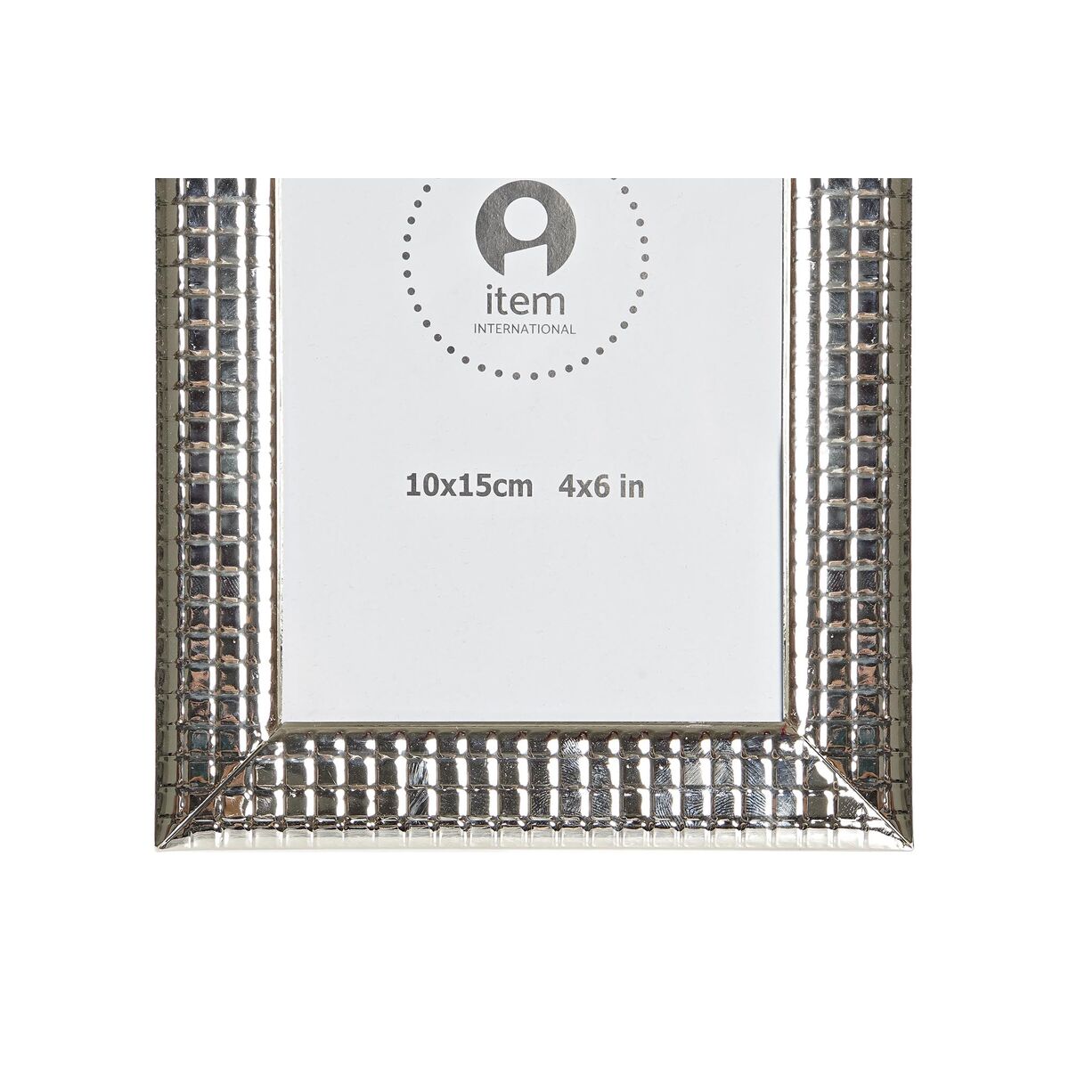 Fotoram DKD Home Decor Silvrig Metall Shabby Chic 12 x 2 x 17 cm - 3