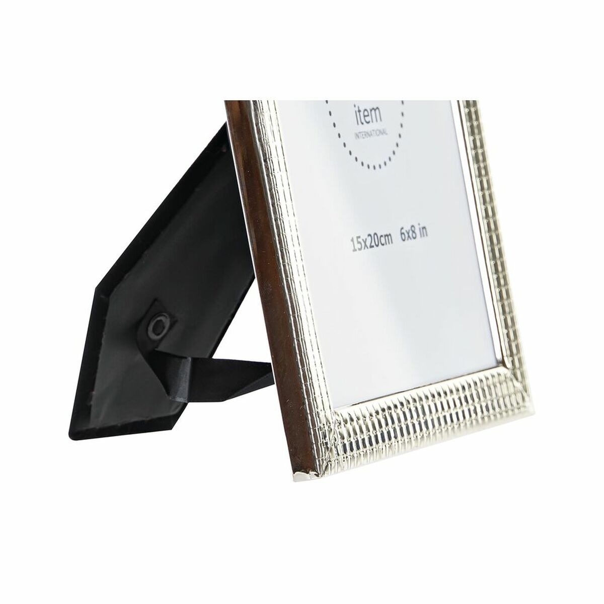 Fotoram DKD Home Decor Silvrig Metall Shabby Chic 17 x 2 x 22 cm - 2