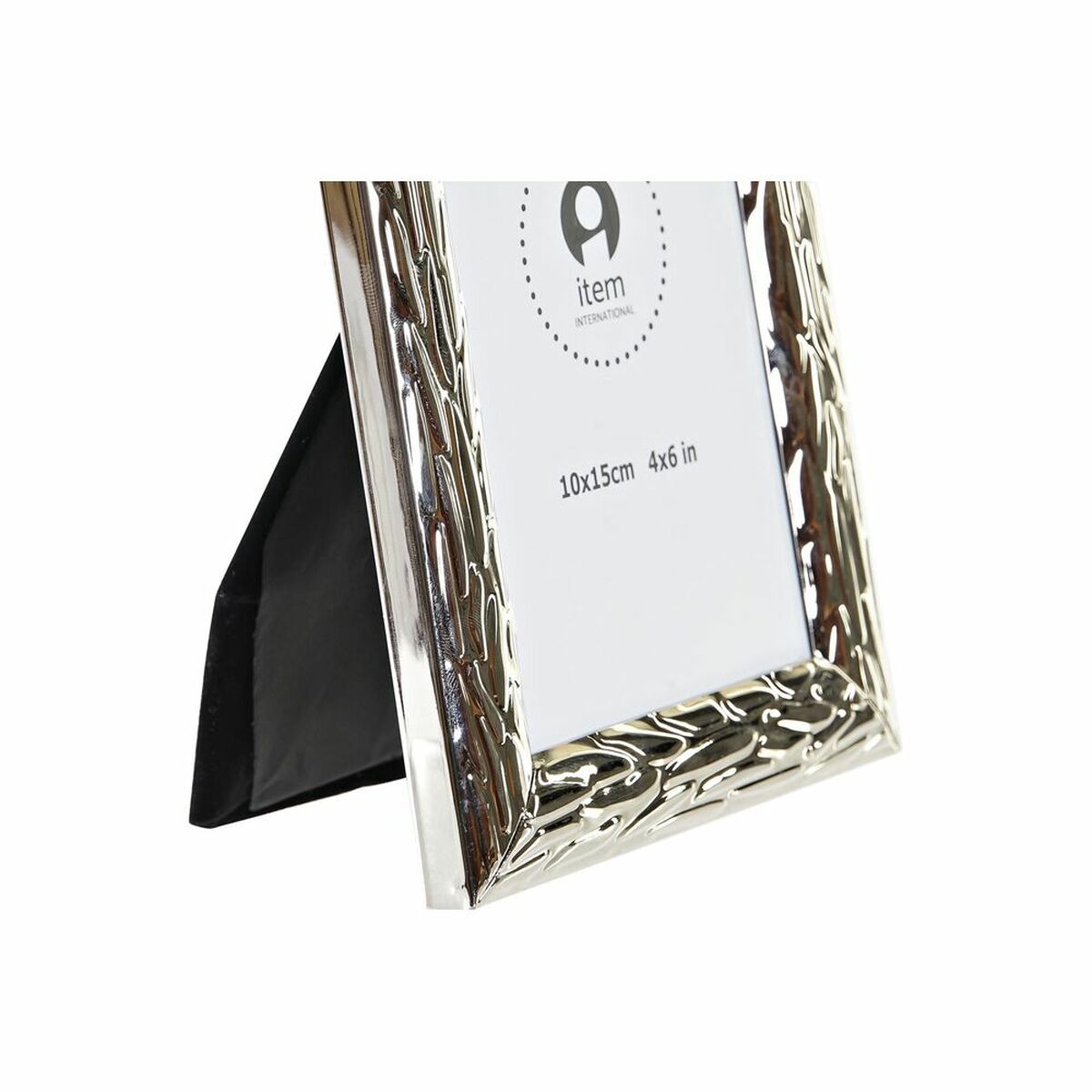 Fotoram DKD Home Decor Metall Silvrig Traditionell 12 x 2 x 17 cm - 2