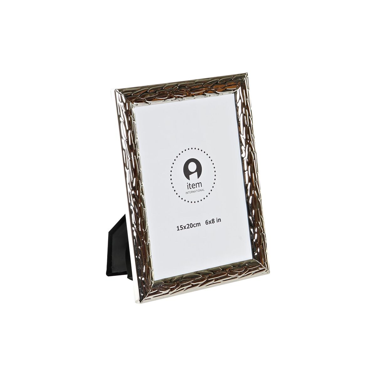 Fotoram DKD Home Decor Silvrig Metall Traditionell 17 x 2 x 22 cm