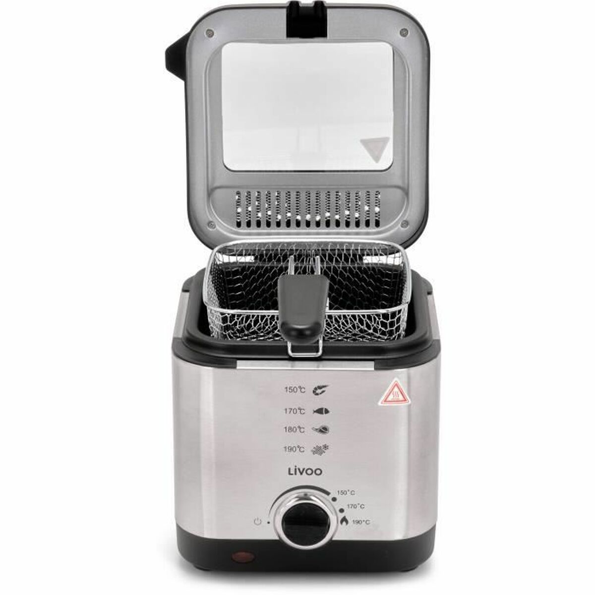 Fritös Livoo Doc240 1,5 L 900 W Grå - 2