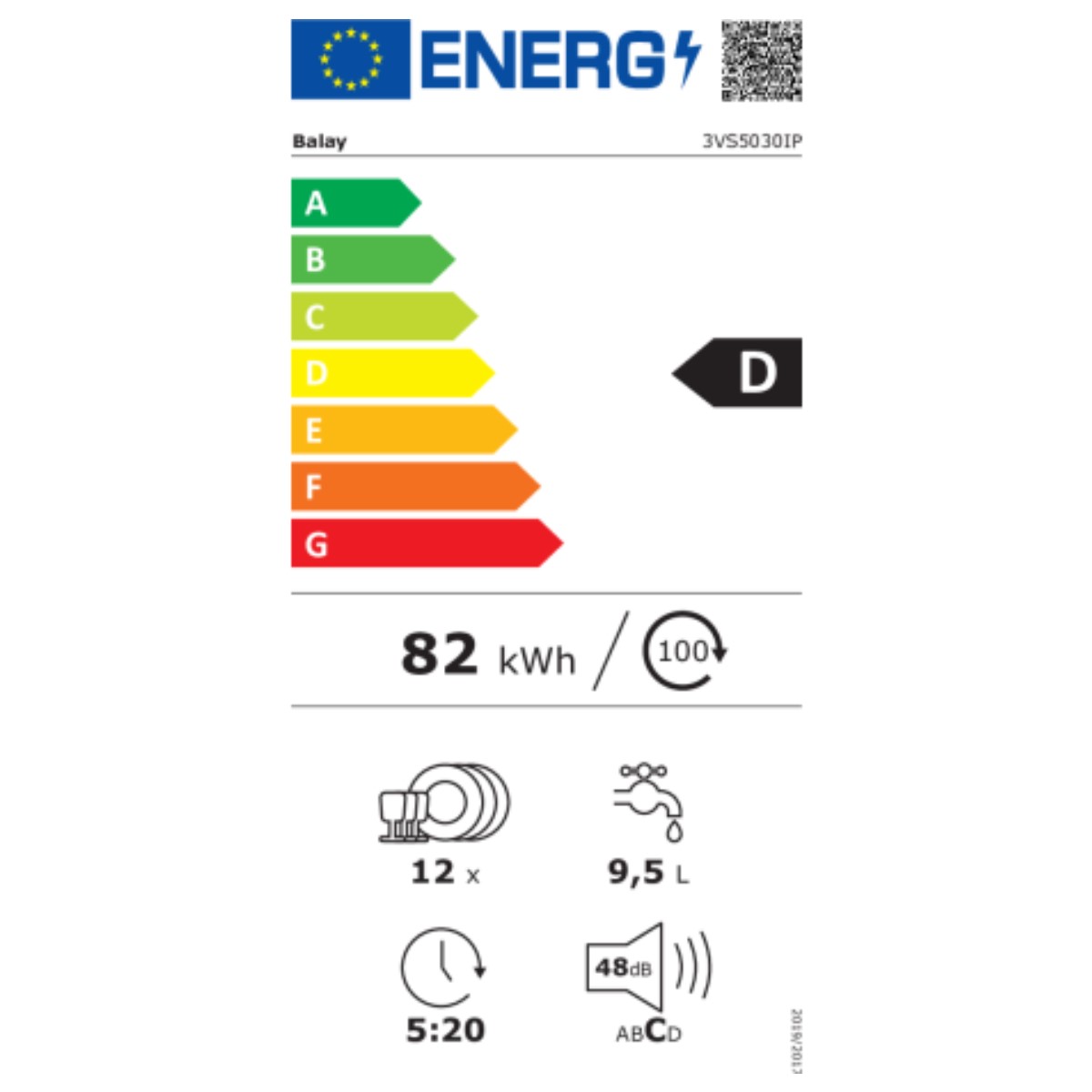Diskmaskin Balay 3VS5030IP 60 cm - 2