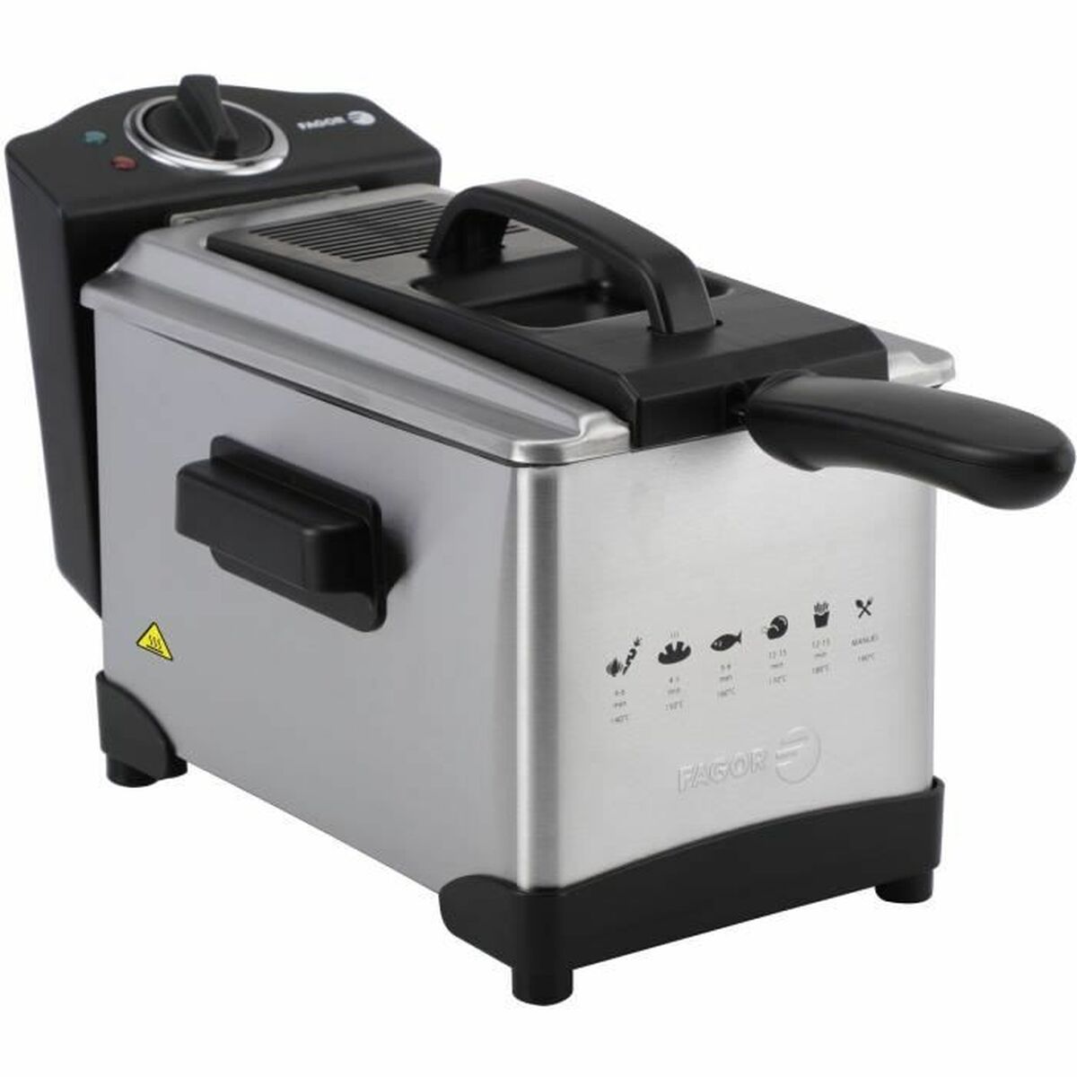Fritös Fagor FG1526 Silvrig 2000 W 3 L