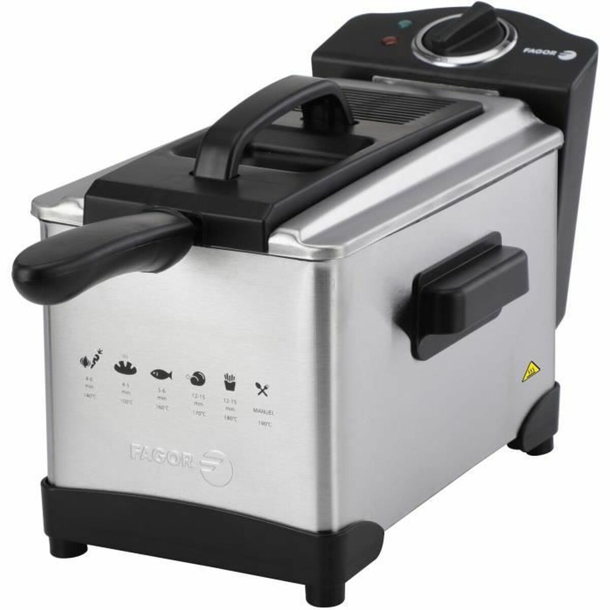 Fritös Fagor FG1526 Silvrig 2000 W 3 L - 2
