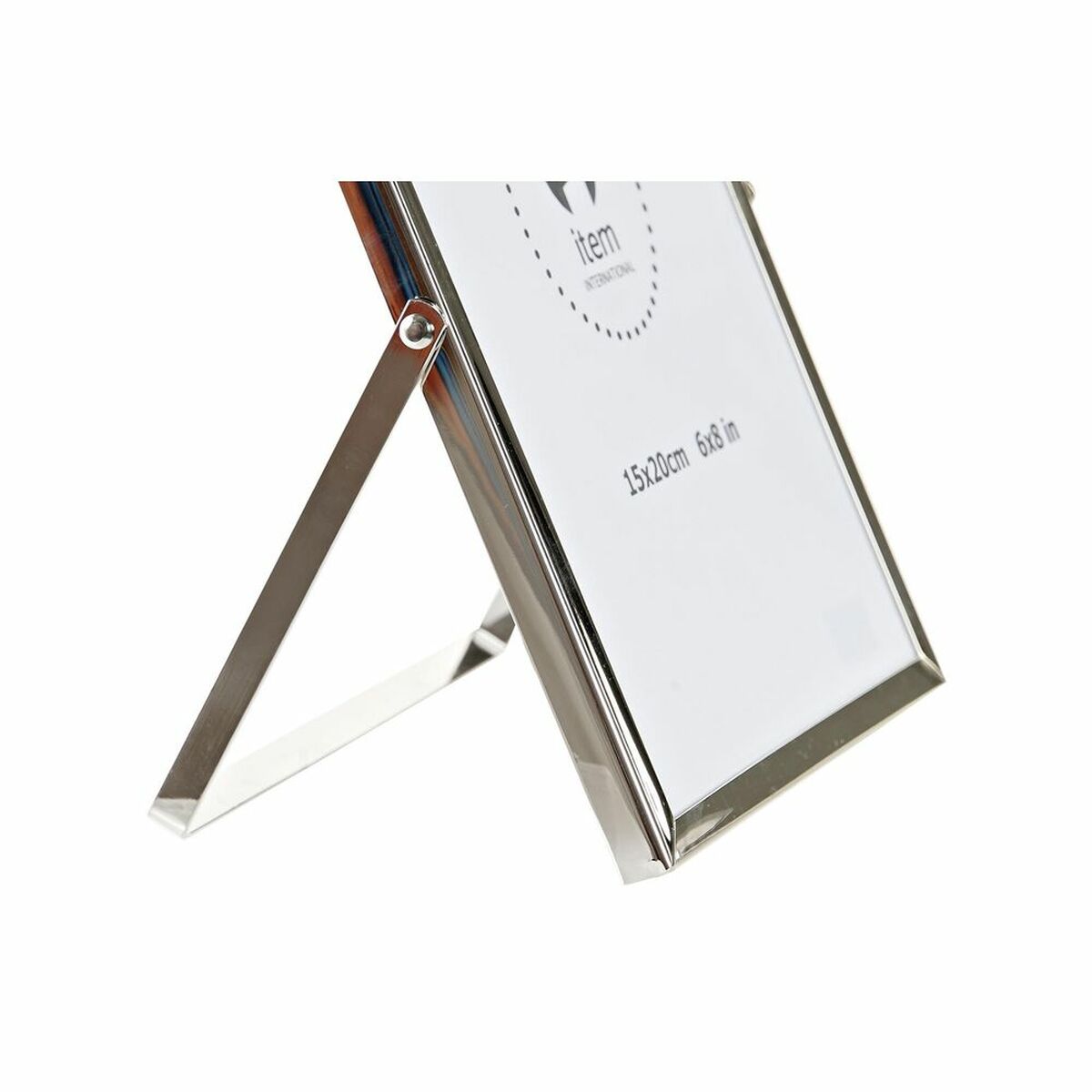 Fotoram DKD Home Decor Silvrig Metall Traditionell 16 x 2 x 21 cm - 2