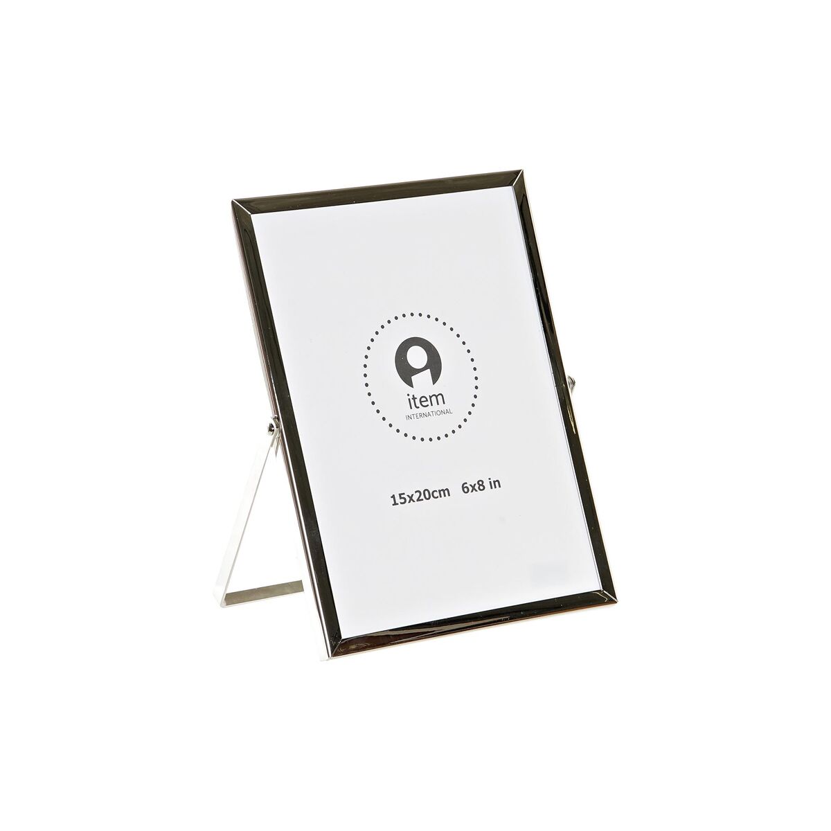 Fotoram DKD Home Decor Silvrig Metall Traditionell 16 x 2 x 21 cm