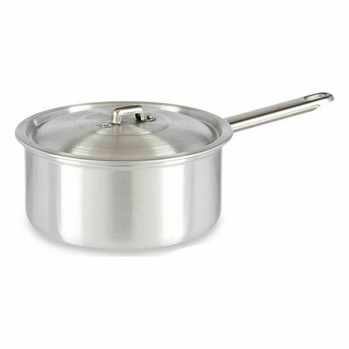 Kastrull med lock Silvrig Aluminium 2 L 20 x 12 x 35,5 cm (10 antal) - 2