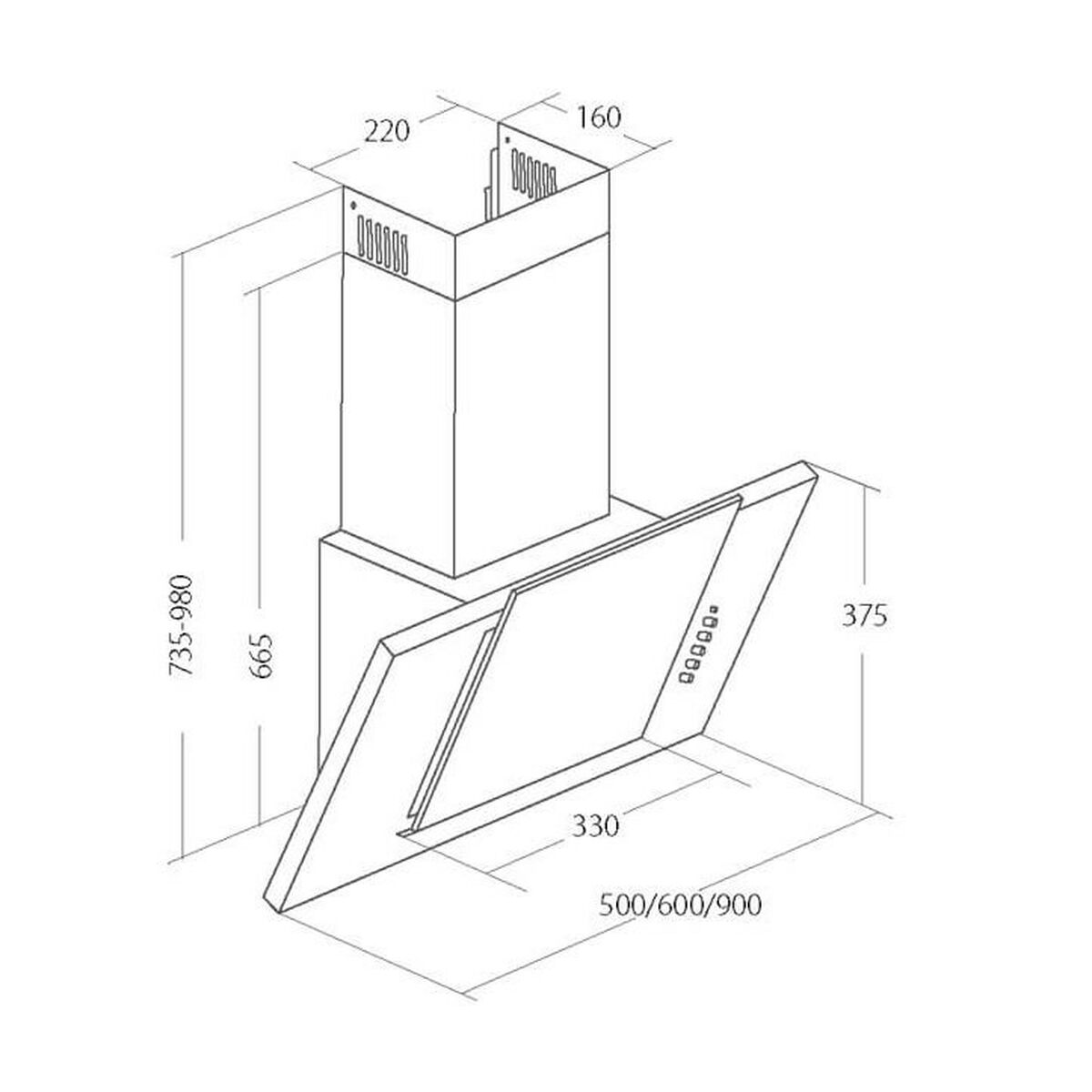 Konventionell fläkt Akpo WK-4 Grand Eco Svart - 2