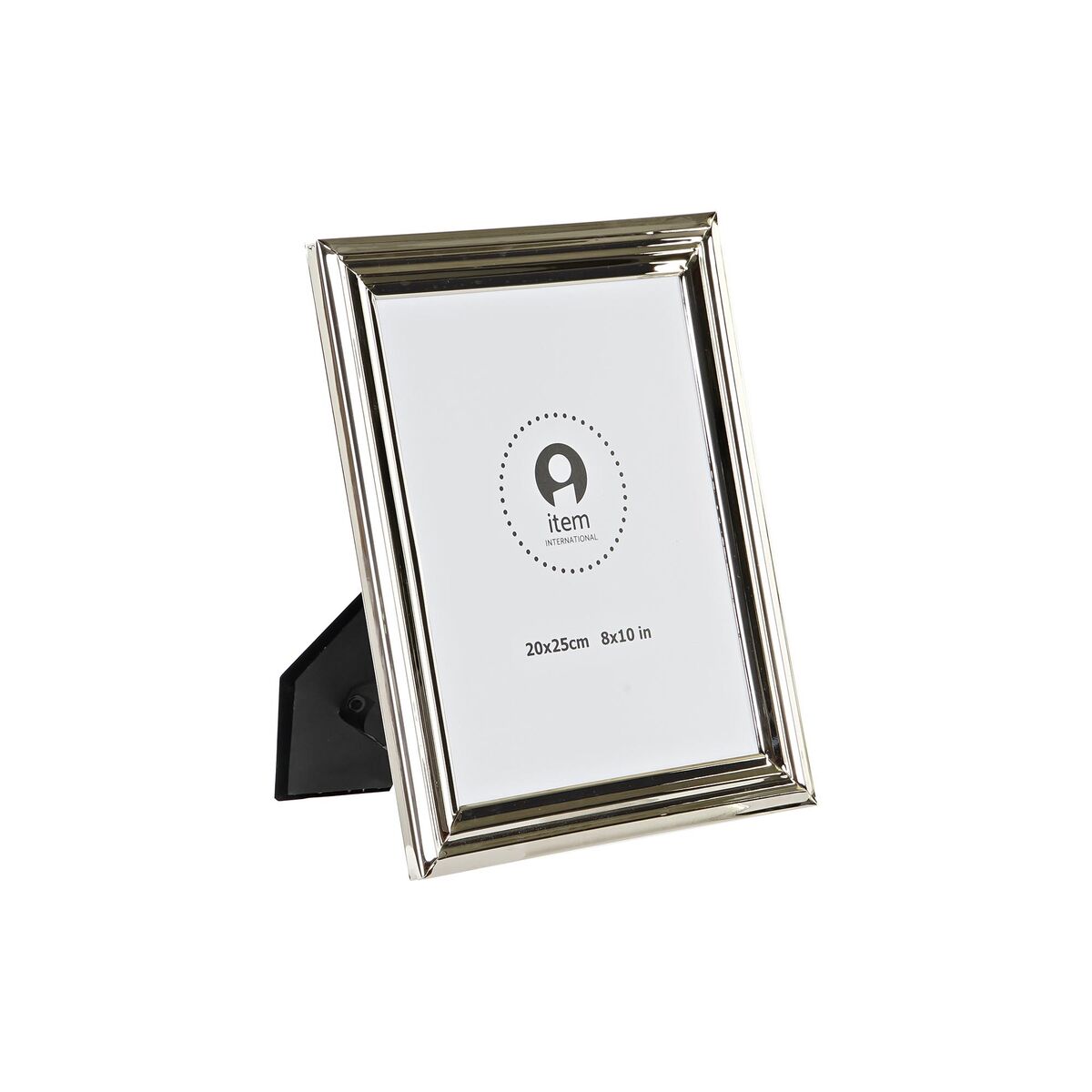 Fotoram DKD Home Decor Silvrig Metall Traditionell 25 x 2 x 30 cm