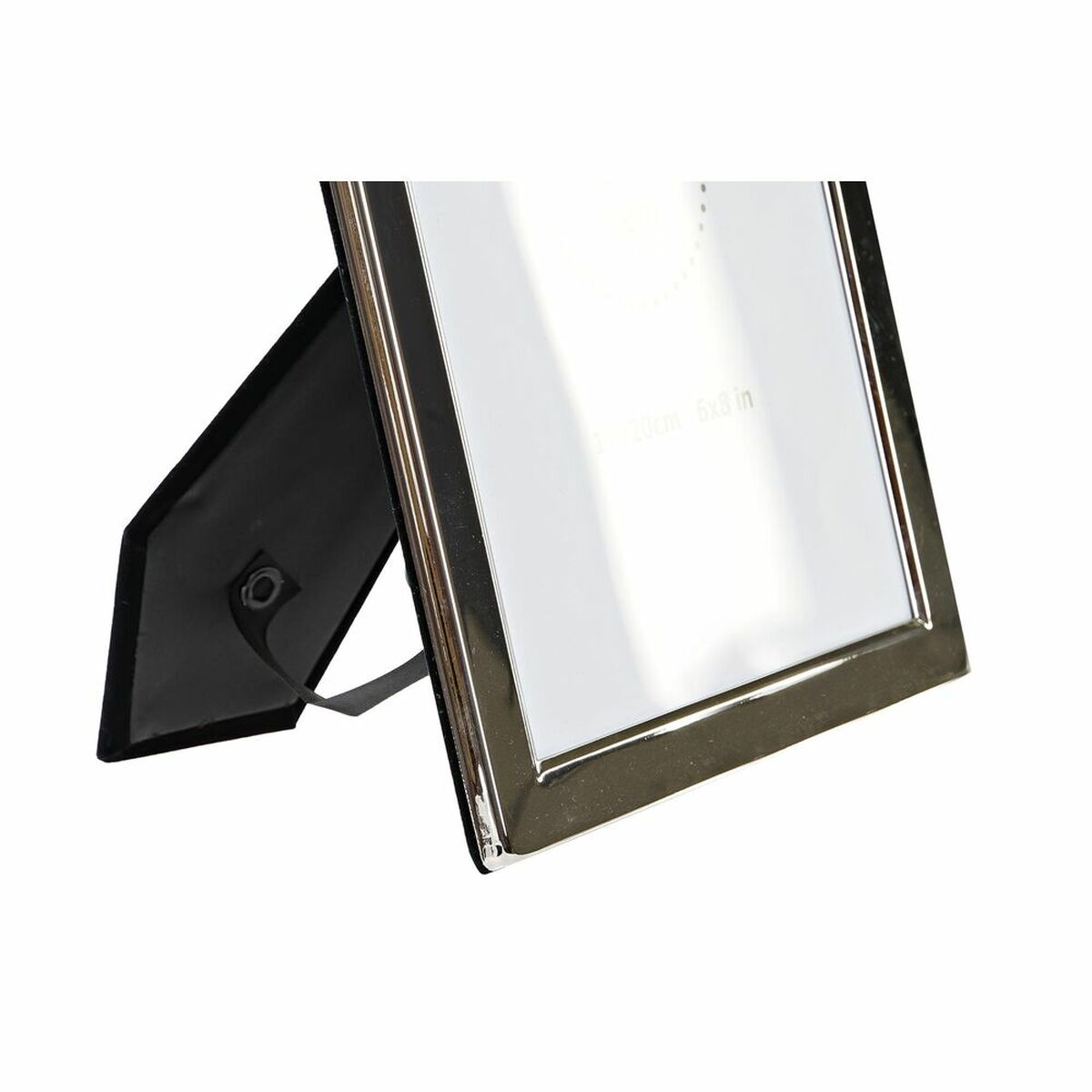 Fotoram DKD Home Decor Metall Silvrig Traditionell 18 x 2 x 23 cm - 2
