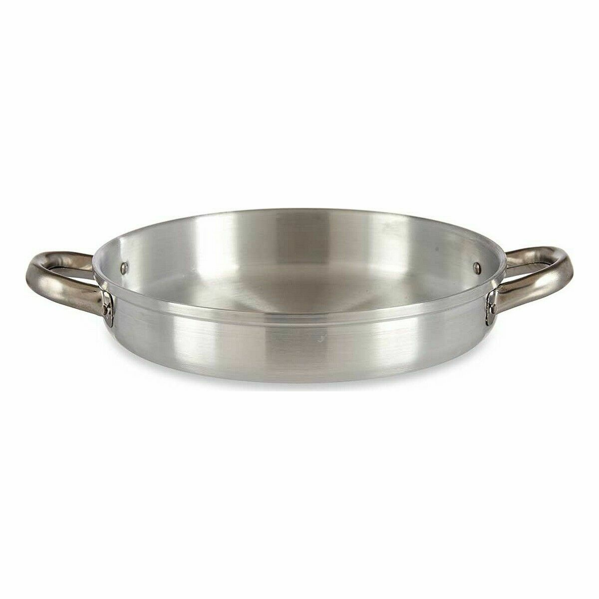 Stekpanna Silvrig Aluminium 25 x 4,5 x 33 cm (12 antal) - 2