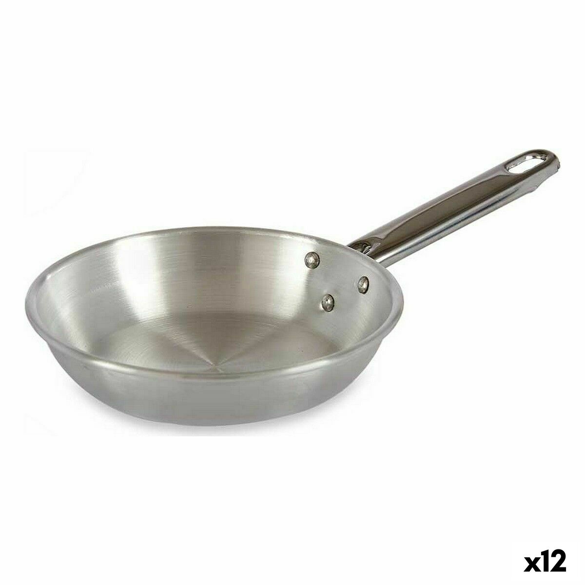 Stekpanna Silvrig Aluminium 16 x 4 x 30 cm (12 antal)