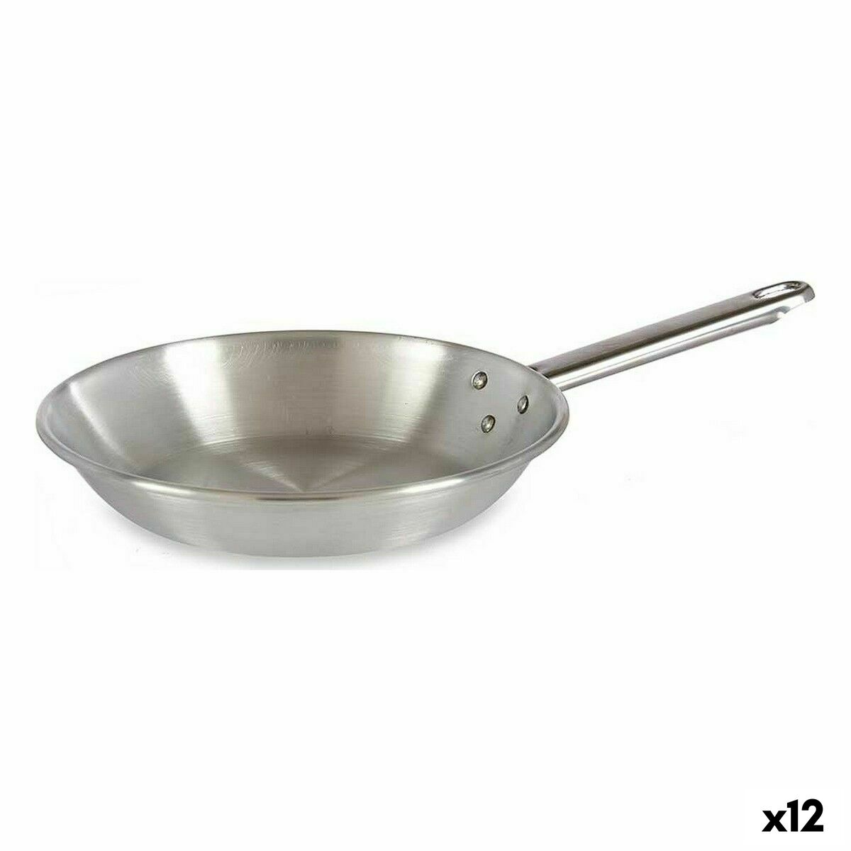 Stekpanna Ø 22 cm Silvrig Aluminium (12 antal)