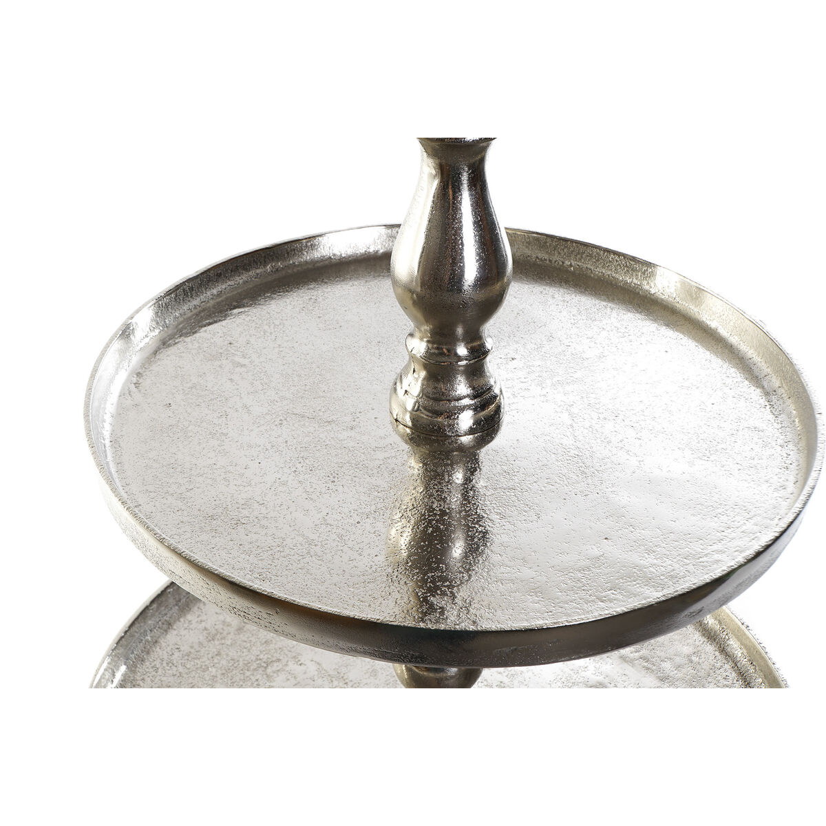 Fruktskål DKD Home Decor Aluminium (44 x 44 x 77 cm) - 6