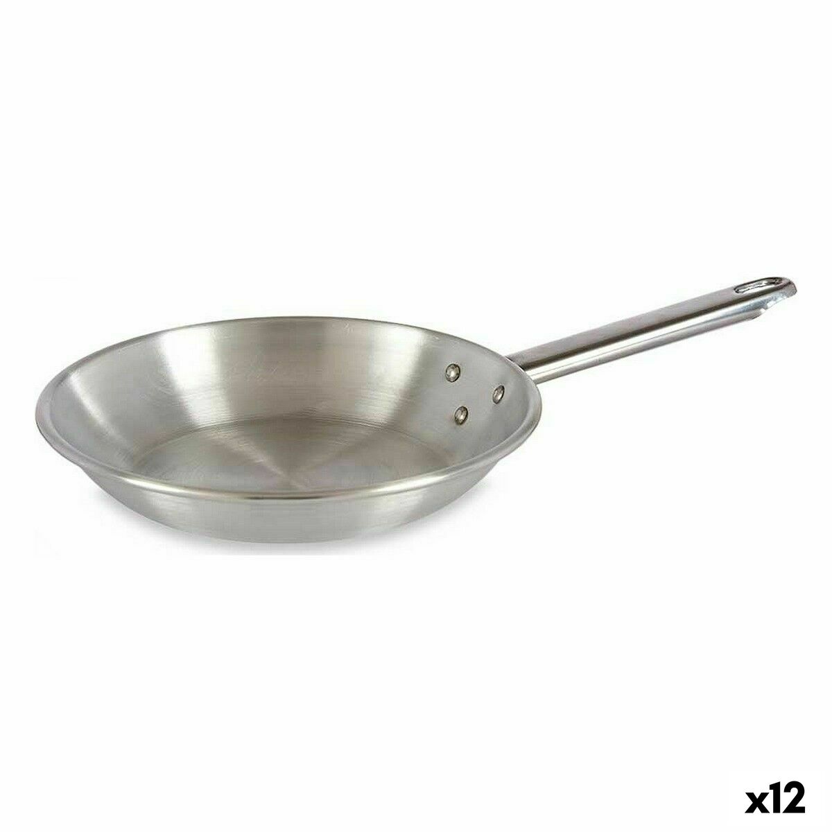 Stekpanna Ø 20 cm Silvrig Aluminium (12 antal)