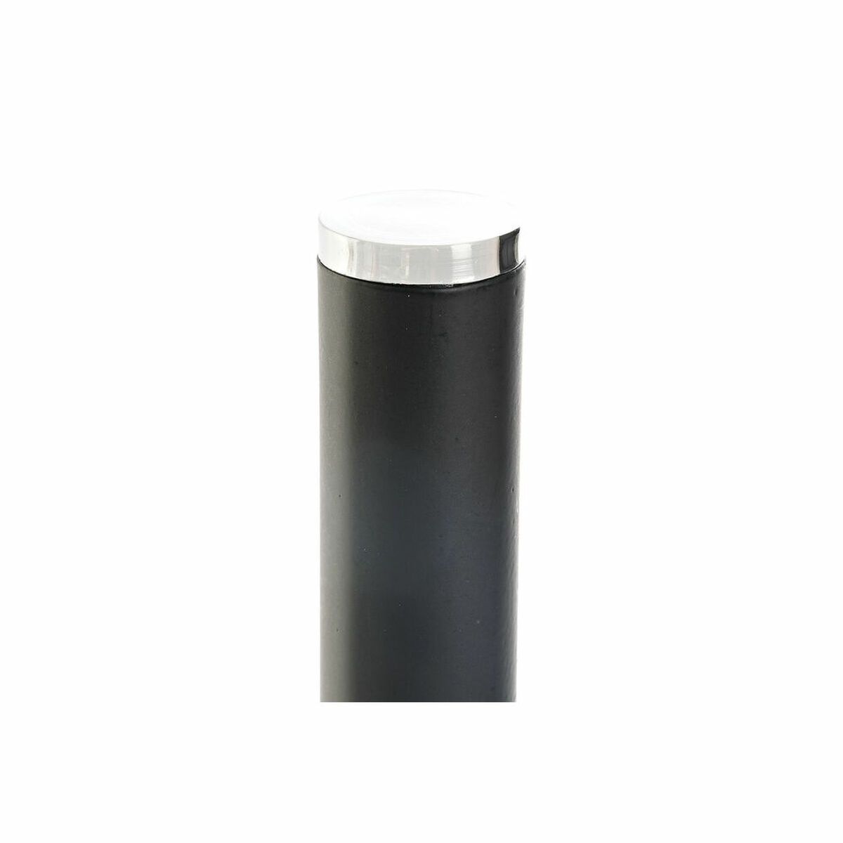 Hushållspappershållare DKD Home Decor Svart Naturell Bambu Rostfritt stål 15 x 15 x 34 cm - 7
