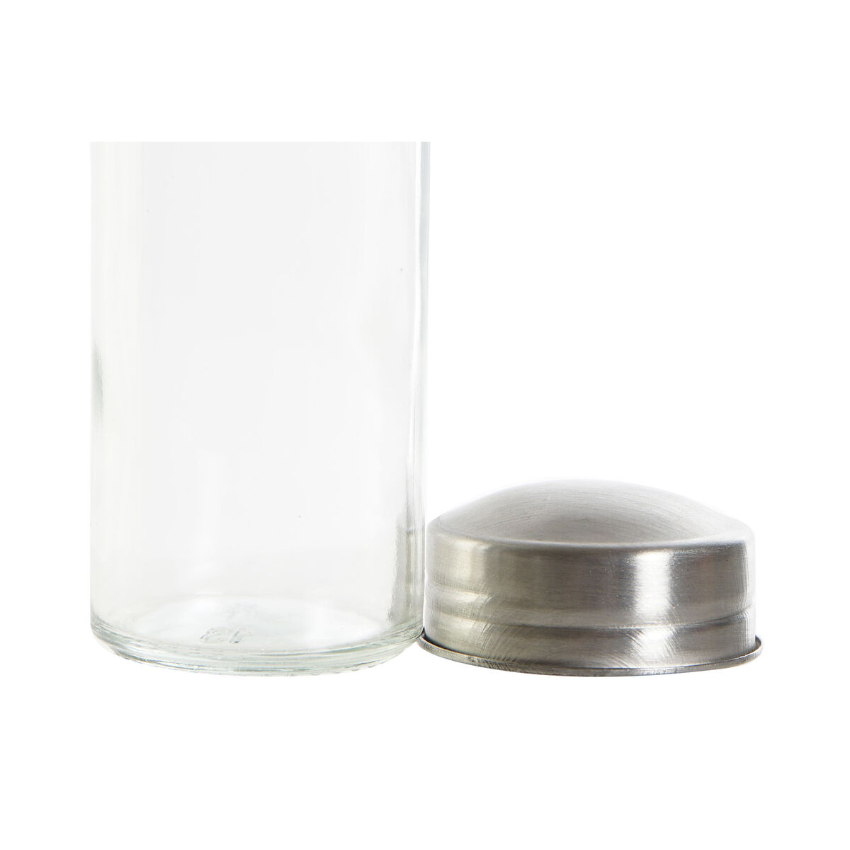 Kryddhylla DKD Home Decor Glas Rostfritt stål 10 cm 17 x 17 x 23 cm - 2