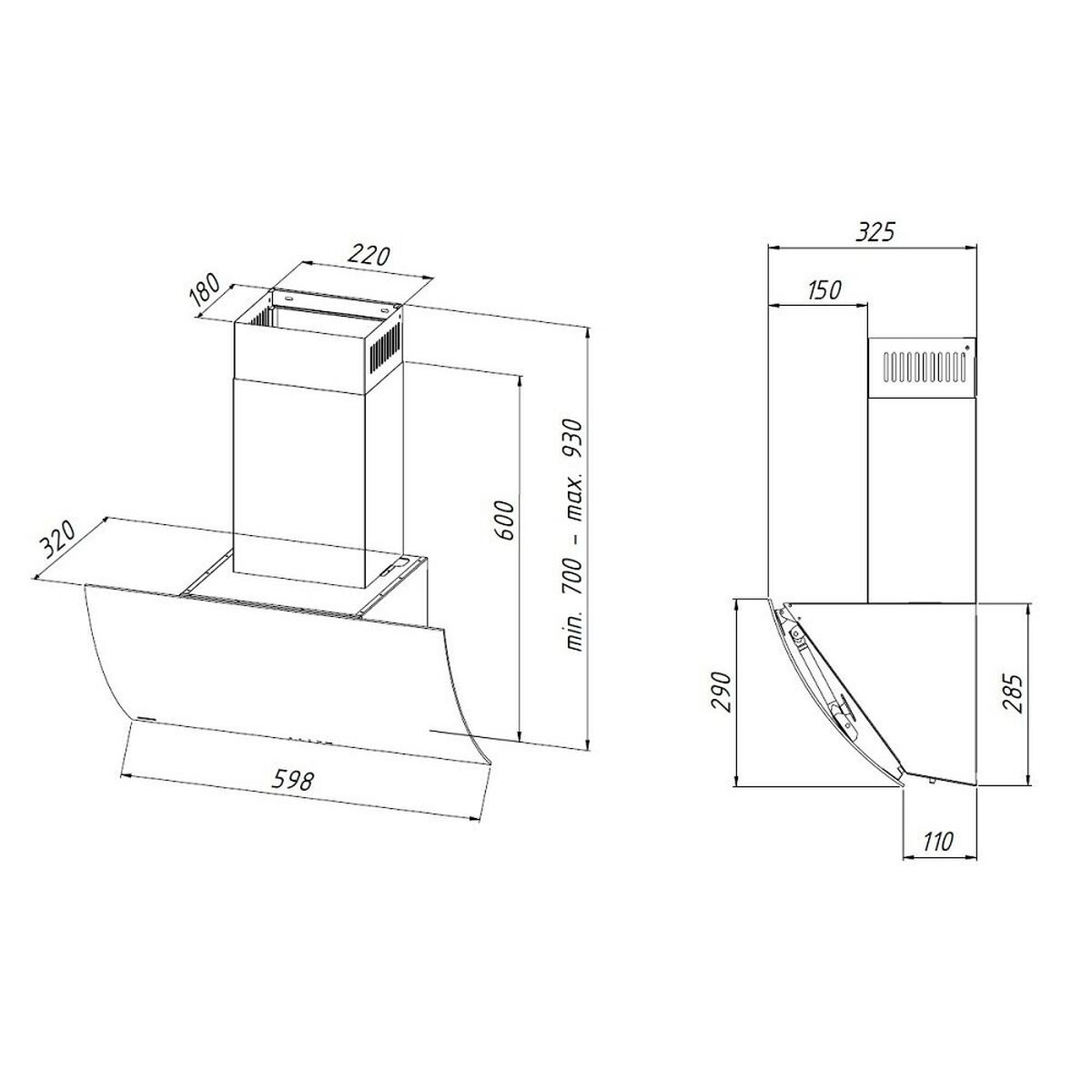 Konventionell fläkt Akpo WK-4 Clarus Vit - 2