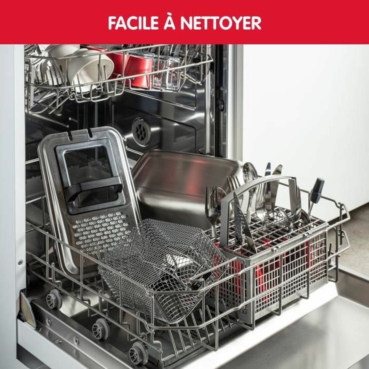 Fritös Moulinex AM3380 Stål 2300 W - 2
