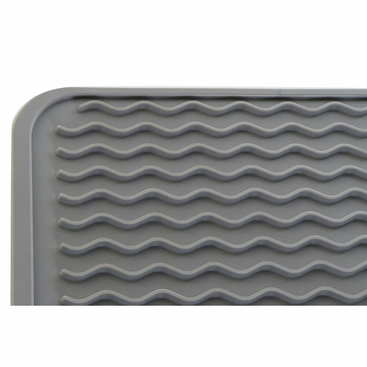 Diskställ DKD Home Decor Grå Silikon 40 x 30,5 x 0,5 cm - 6