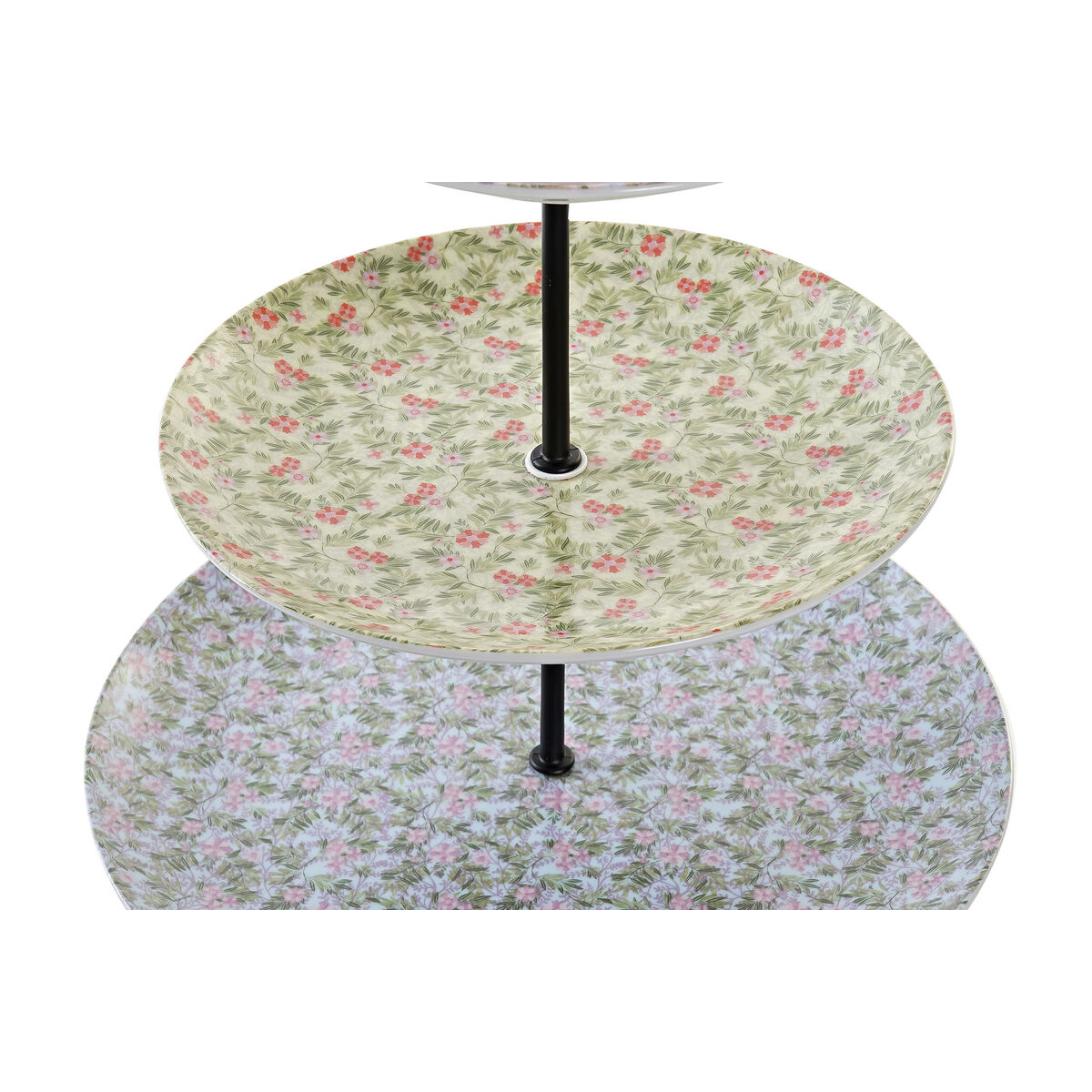Fruktskål DKD Home Decor Multicolour Metall Porslin 20 x 20 x 30 cm - 4