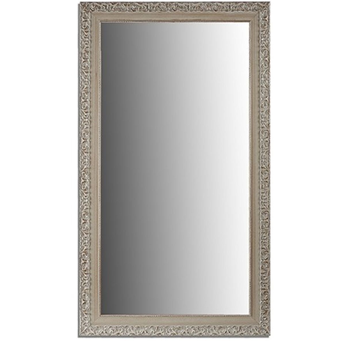 Väggspegel Vit Trä Glas 75,5 x 135,5 x 1,5 cm (2 antal) - 2