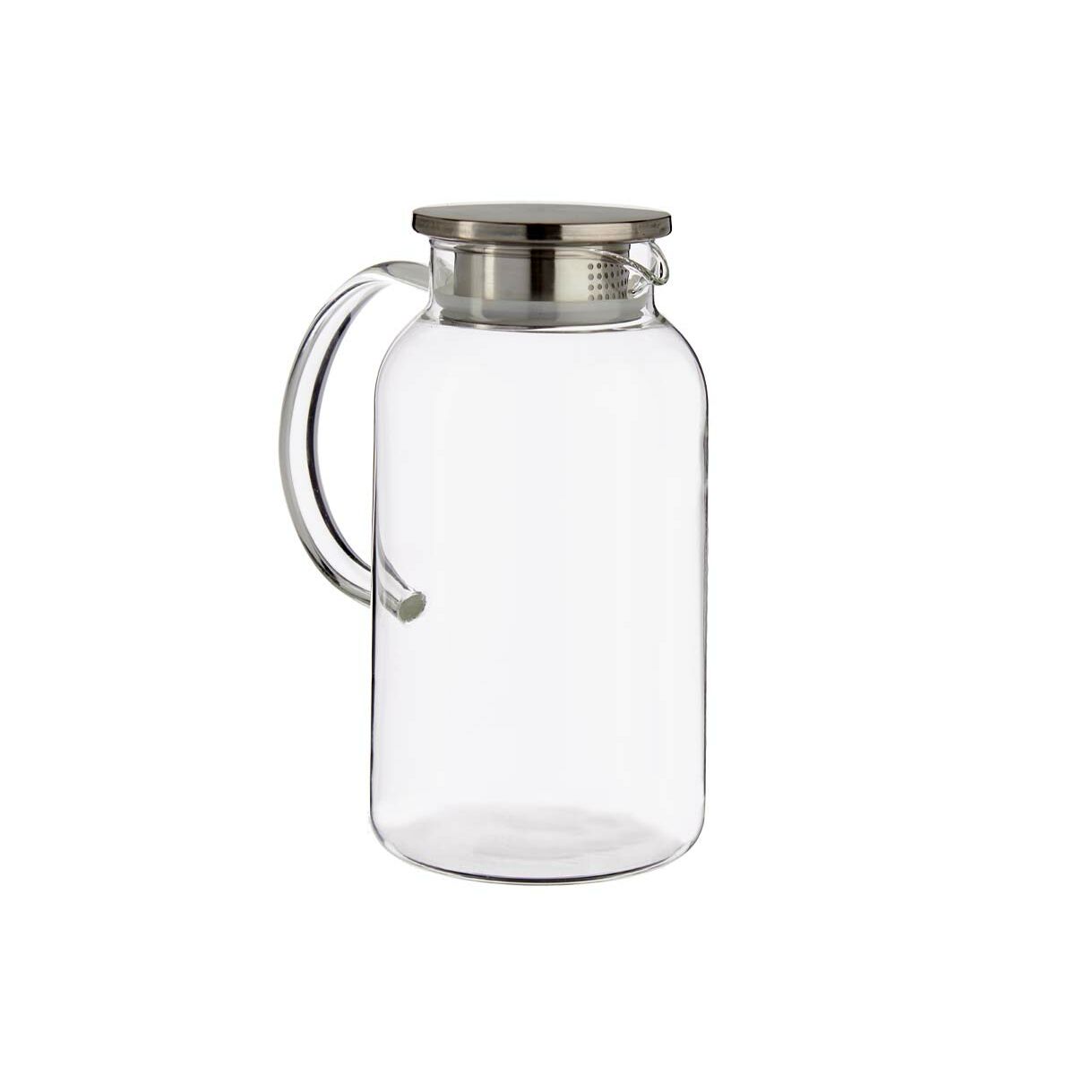 Krus med Skruvlock och Doserare Transparent Rostfritt stål 1,9 L (6 antal) - 2