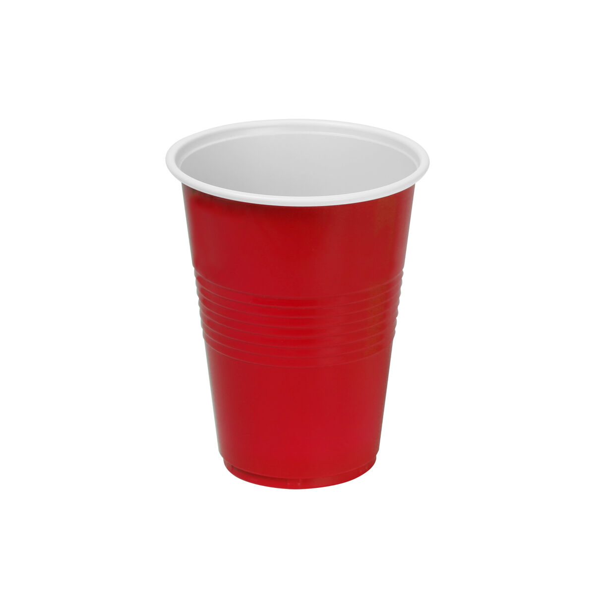 Set med återanvändbara glas Algon Röd 25 antal 250 ml