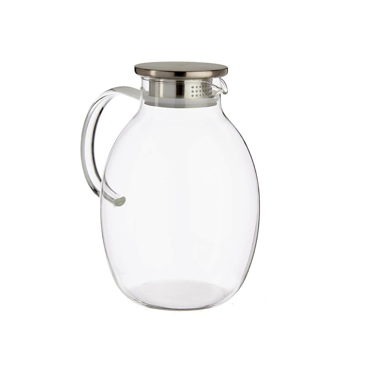 Krus med Skruvlock och Doserare Transparent Rostfritt stål 2,5 L (6 antal) - 2