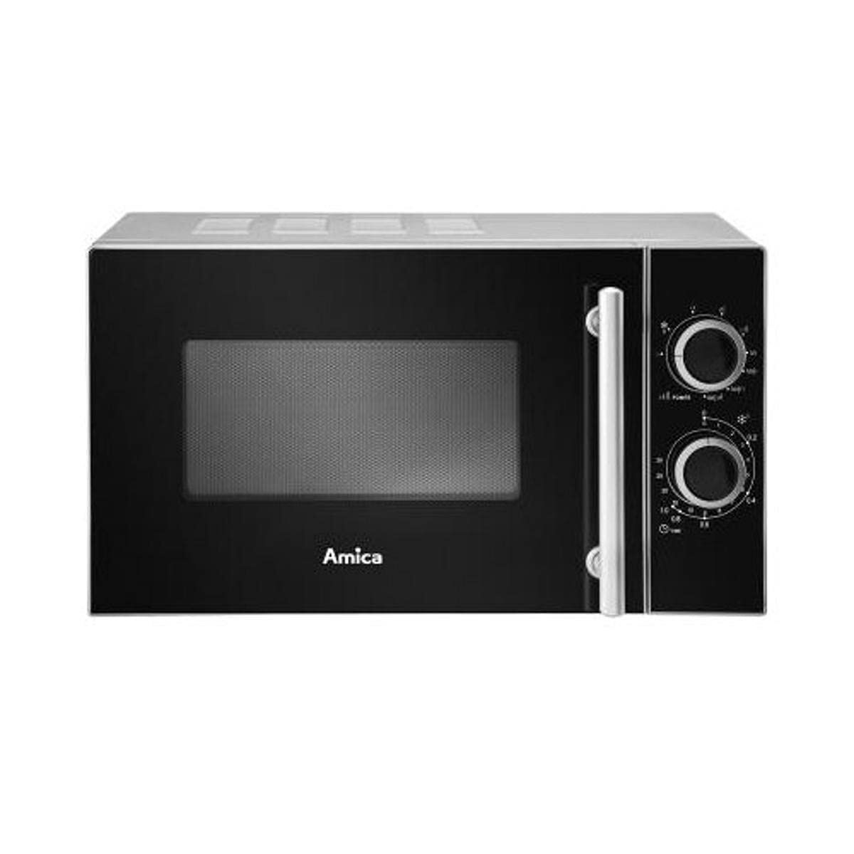 Mikrovågsugn med Grill Amica AMGF20M1GS  Svart 700 W 20 L