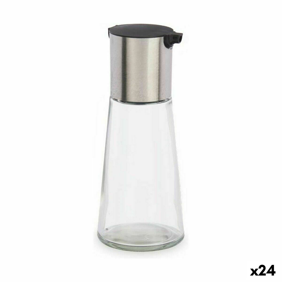 Oljeflaska Silvrig Metall 230 ml (24 antal)