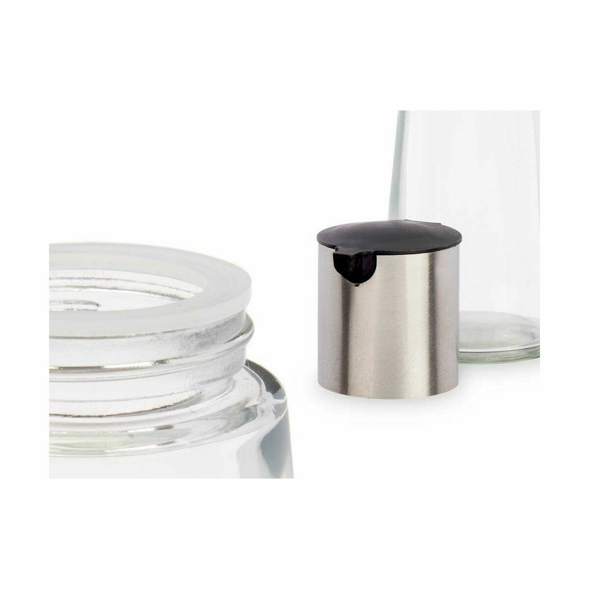 Oljeflaska Silvrig Metall 230 ml (24 antal) - 2