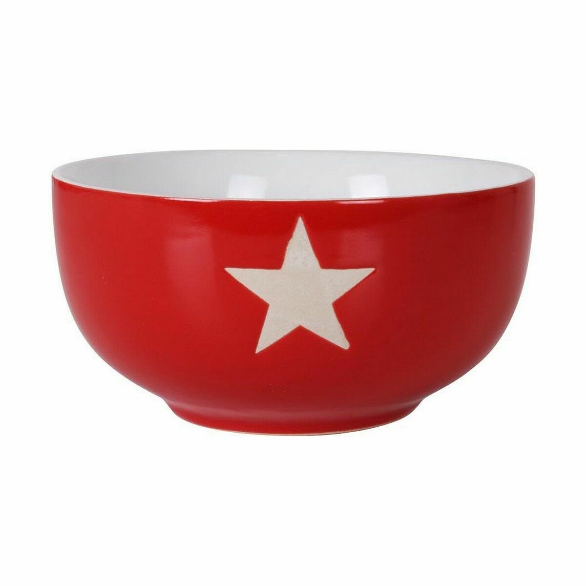 Skål Alfares   Frukost Stjärna 525 ml Röd Ø 13 x 6,7 cm
