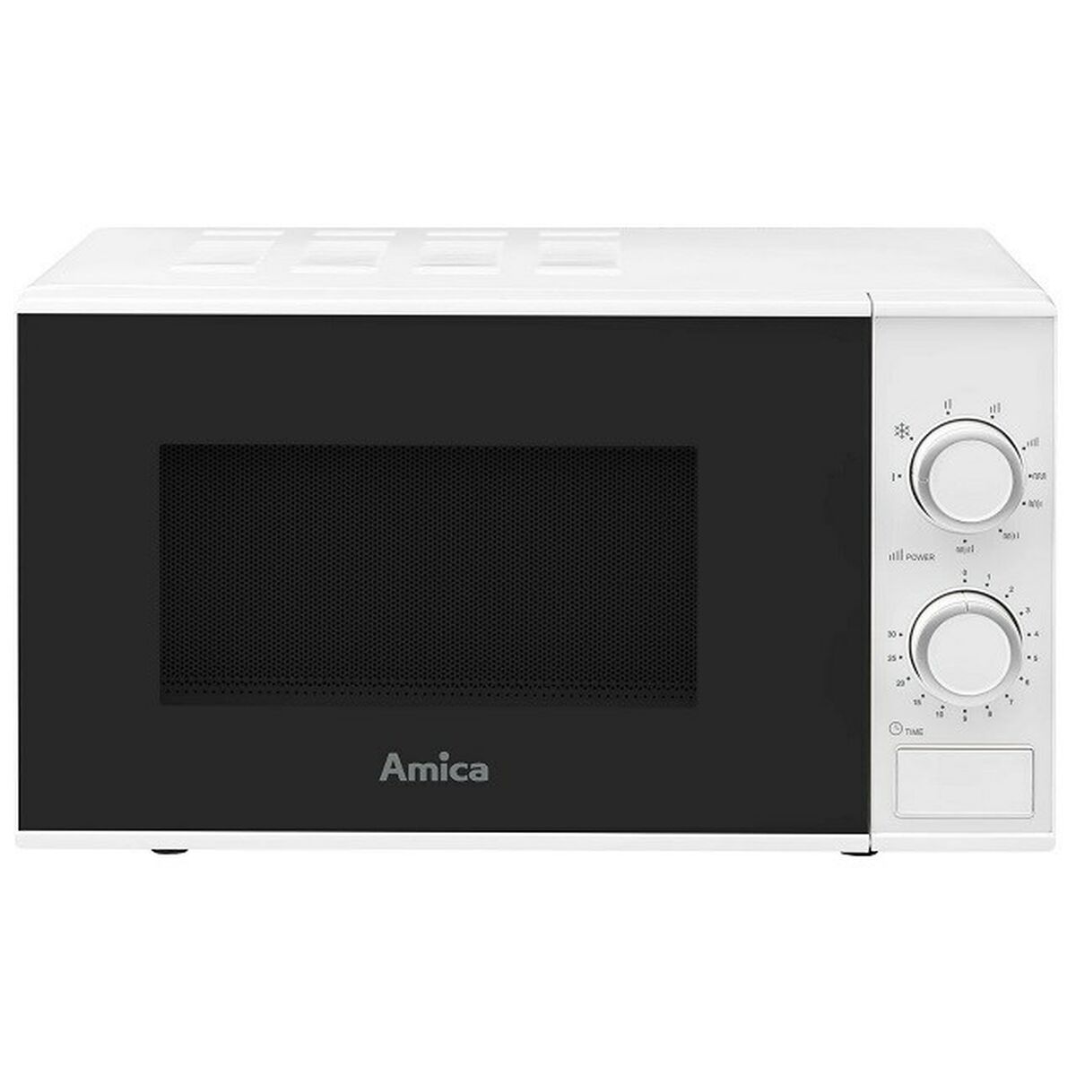 Mikrovågsugn med Grill Amica AMGF17M2GW Vit 700 W 17 L