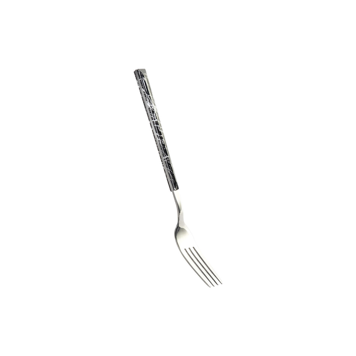 Bestick DKD Home Decor Silvrig Svart Rostfritt stål 16 Delar (16 pcs) - 2