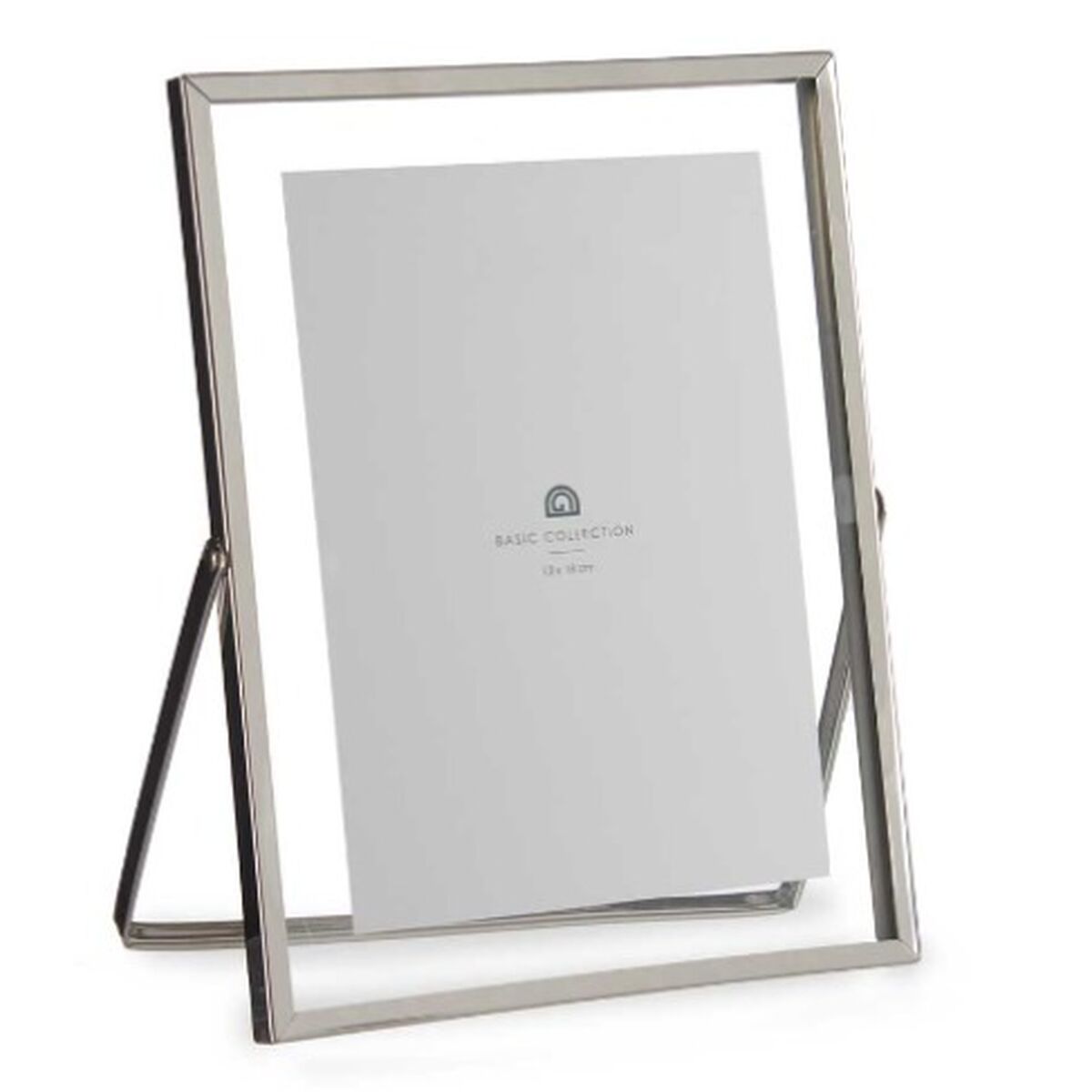 Fotoram Silvrig Metall Glas Plast 18,5 x 1 x 23 cm (12 antal) - 2