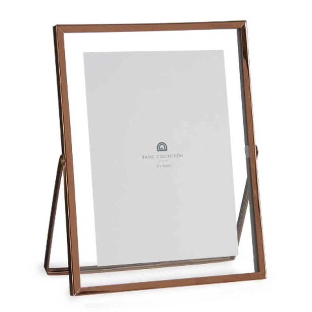 Fotoram Koppar Metall Glas Plast 18,5 x 1 x 23 cm (12 antal) - 2