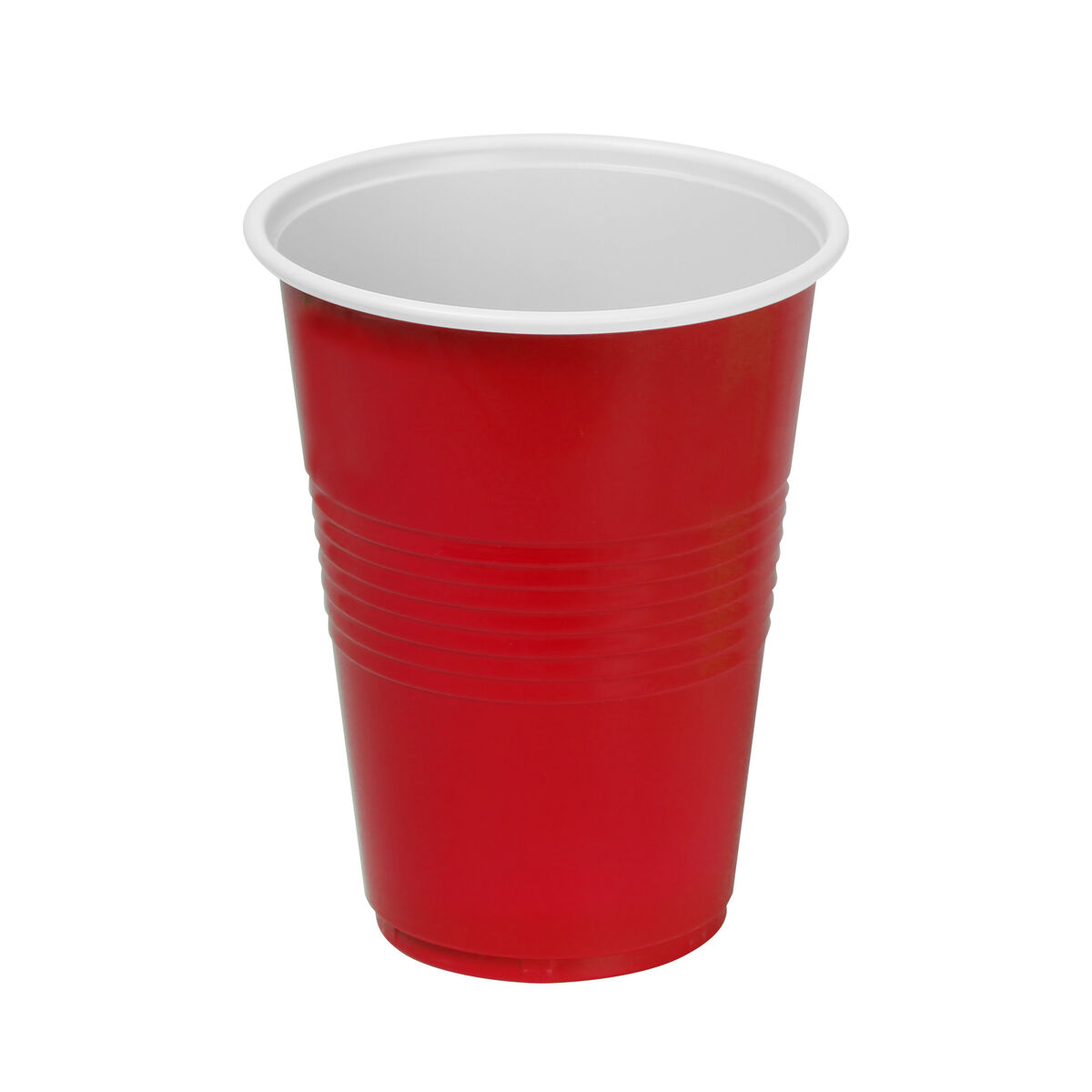 Set med återanvändbara glas Algon Röd 10 antal 450 ml