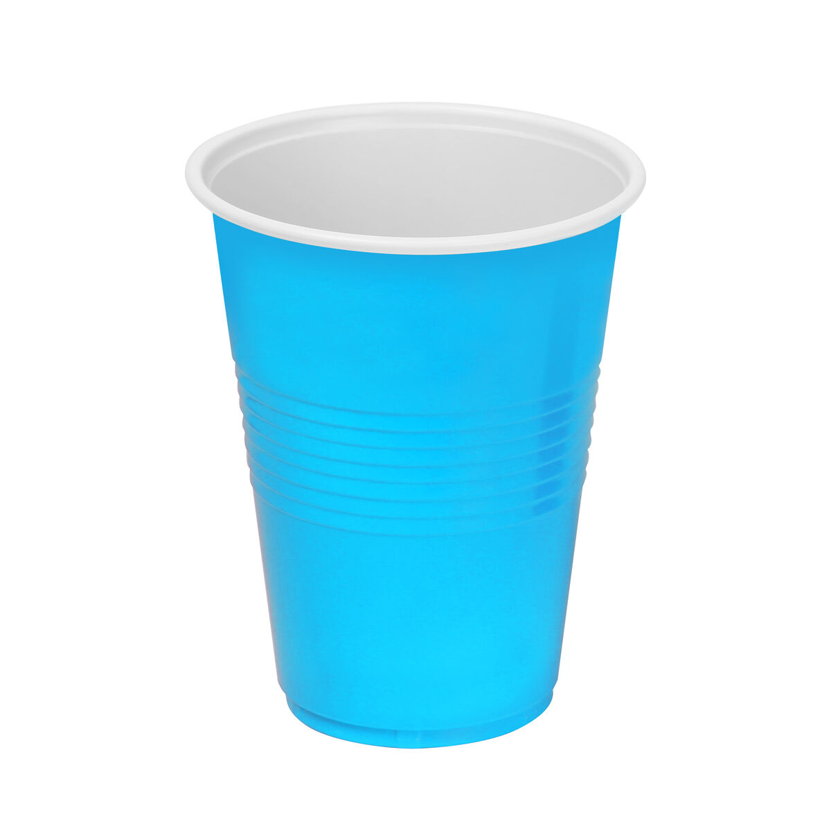 Set med återanvändbara glas Algon Ljusblå 10 antal 450 ml
