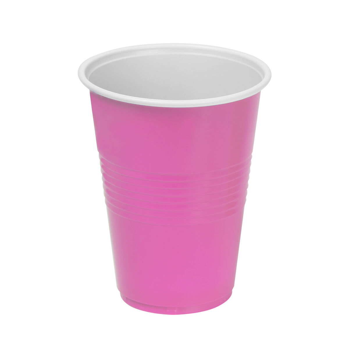 Set med återanvändbara glas Algon Rosa 10 antal 450 ml