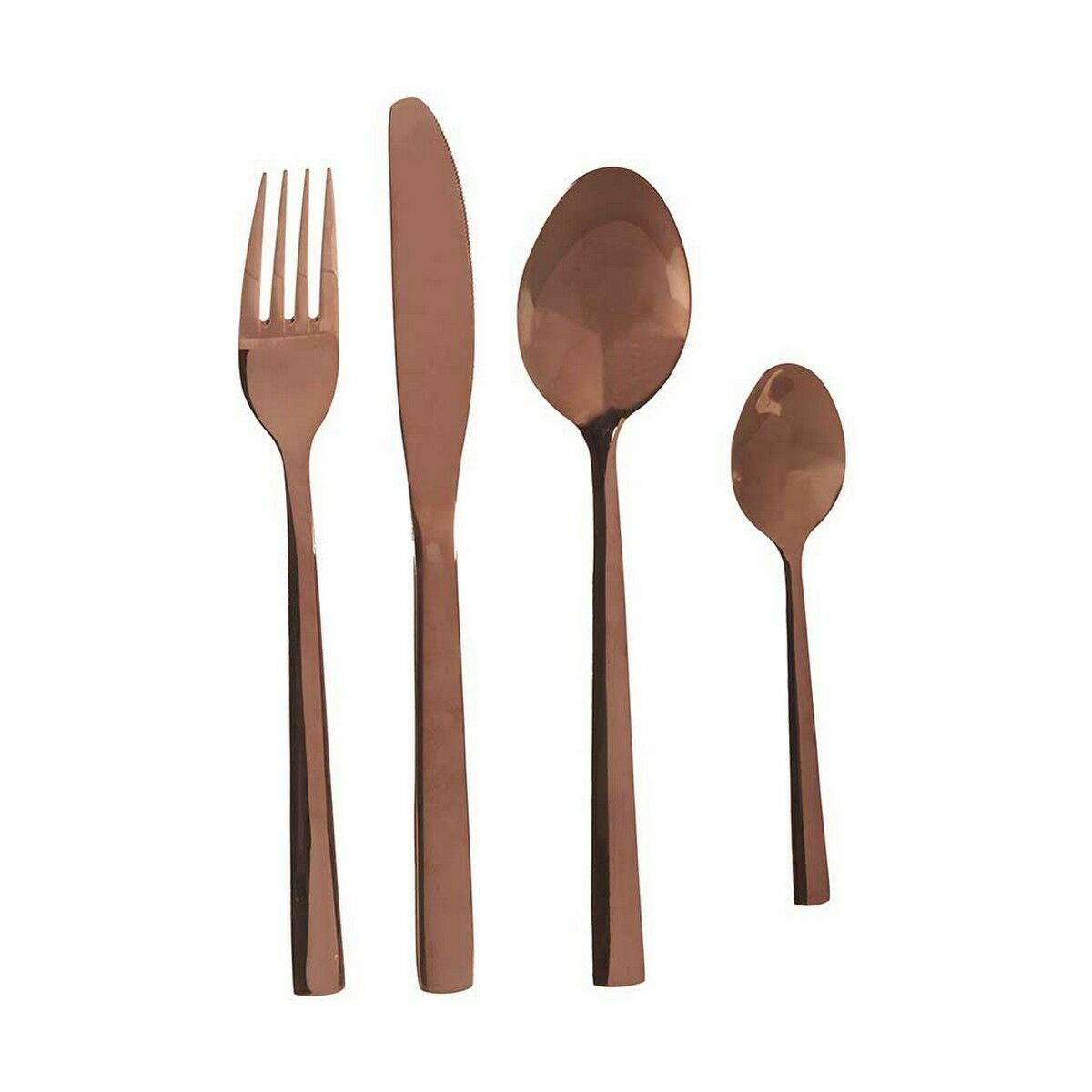 Bestickset Roséguld Rostfritt stål (12 antal) - 2